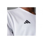 Adidas Performance Adizero Essentials Ανδρικό Κοντομάνικο T-Shirt Λευκό