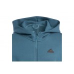 Adidas Performance Z.N.E. Ανδρική Ζακέτα Με Κουκούλα Πετρόλ