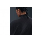 Nike One Therma-Fit Γυναικεία Μακρυμάνικη Μπλούζα Fleece Μαύρη