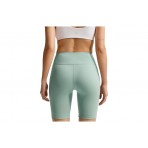 Nike One High-Waisted Γυναικείο Κοντό Κολάν Φυστικί