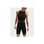 Nike One High-Waisted Γυναικείο Κοντό Κολάν Μαύρο