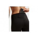 Nike One High-Waisted Γυναικείο Κοντό Κολάν Μαύρο