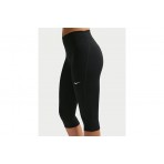 Nike One High-Waisted Γυναικείο Κολάν Κάπρι Μαύρο