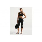 Nike One High-Waisted Γυναικείο Κολάν Κάπρι Μαύρο