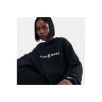 Nike Sportswear Phoenix Fleece Shox Γυναικείο Φούτερ Μαύρο