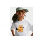 Nike Sportswear Boxy Παιδικό Κοντομάνικο T-Shirt Λευκό, Καφέ, Μαύρο