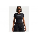 Nike Sportswear Γυναικείο Κοντομάνικο T-Shirt Μαύρο
