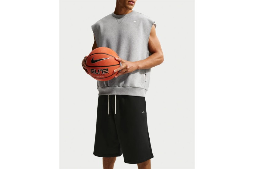 Nike Standard Issue Therma-Fit Fleece Ανδρική Μπασκετική Βερμούδα Μαύρη