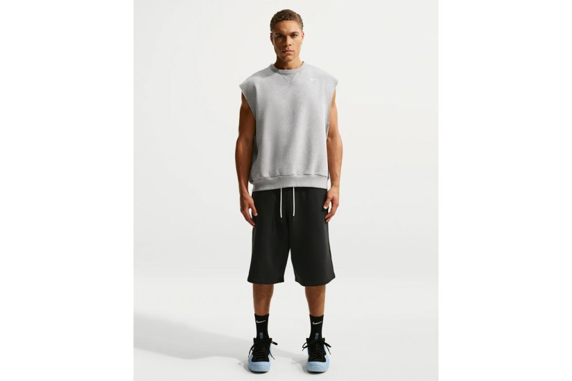 Nike Standard Issue Therma-Fit Fleece Ανδρική Μπασκετική Βερμούδα Μαύρη