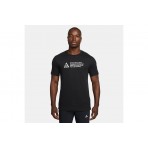 Nike ACG Trail Ανδρικό Κοντομάνικο T-Shirt Μαύρο, Λευκό