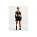 Nike Pro Dri-FIT Mid-Rise Woven Γυναικείο Αθλητικό Σορτς Μαύρο
