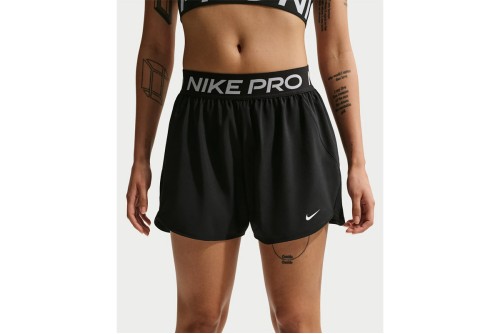 Nike Pro Dri-Fit Mid-Rise Woven 8Cm Σορτς Αθλητικό Γυναικείο (IQ0784 010)