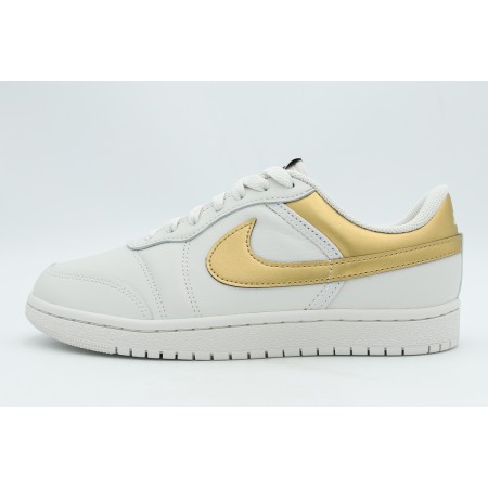 Jordan Air Skyline Low Γυναικεία Sneakers Λευκά, Χρυσά