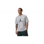 Jordan Jumpman Ανδρικό Κοντομάνικο T-Shirt Γκρι