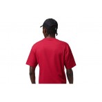 Jordan Jumpman Ανδρικό Κοντομάνικο T-Shirt Κόκκινο