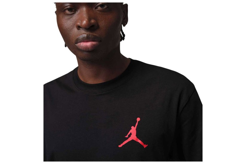 Jordan Jumpman Ανδρικό Κοντομάνικο T-Shirt Μαύρο