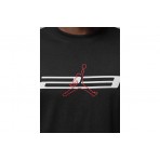 Jordan Sport Dri-FIT Ανδρικό Κοντομάνικο T-Shirt Μαύρο