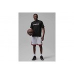 Jordan Sport Dri-FIT Ανδρικό Κοντομάνικο T-Shirt Μαύρο