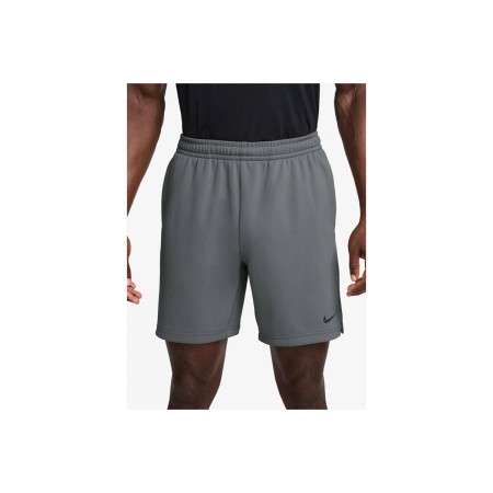 Nike Dri-FIT Flex Fleece Ανδρικό Αθλητικό Σορτς Γκρι