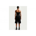 Nike Sportswear Tight Tube Γυναικεία Αμάνικη Μπλούζα Μαύρη