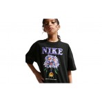 Nike Sportswear Oversized Παιδικό Κοντομάνικο T-Shirt Μαύρο
