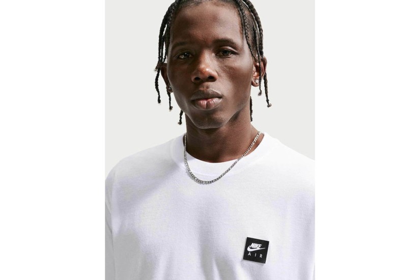 Nike Air Ανδρικό Κοντομάνικο T-Shirt Λευκό