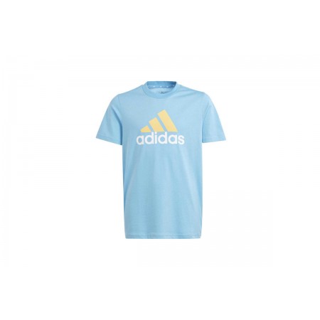 Adidas Performance Παιδική Κοντομάνικη Μπλούζα Γαλάζια
