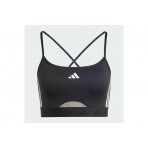 Adidas Performance Hyperglam Γυναικείο Μπουστάκι Μαύρο, Λευκό