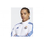 Adidas Real Madrid DNA Ανδρική Πολυεστερική Ζακέτα Λευκή, Μπλε