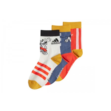 Adidas Performance Disney Mickey Mouse Kάλτσες 3 Τεμάχια