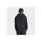 Adidas Performance All SΖΝ Fleece Ανδρικό Φούτερ με Κουκούλα Μαύρο