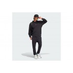 Adidas Performance All SΖΝ Fleece Ανδρικό Φούτερ με Κουκούλα Μαύρο
