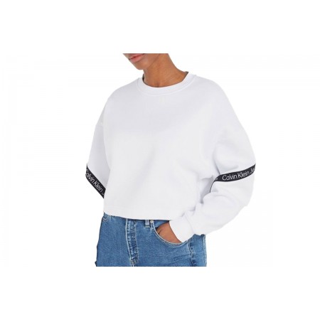Calvin Klein Μπλούζα Με Λαιμόκοψη Γυναικεία 