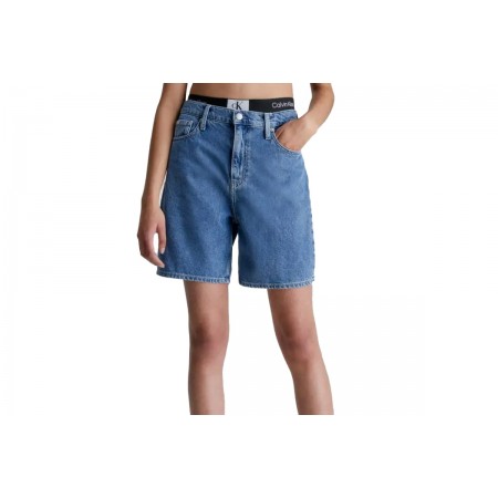 Calvin Klein Βερμούδα Τζην Γυναικεία 