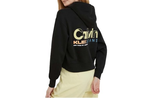 Calvin Klein Cropped Hoodie Γυναικείο (J20J221657 BEH)