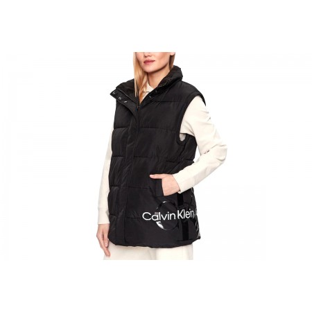 Calvin Klein Μπουφάν Αμάνικο Γυναικείο 