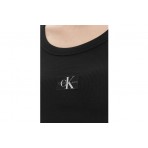 Calvin Klein Γυναικεία Αμάνικη Μπλούζα Μαύρη