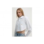 Calvin Klein Cropped Poplin Γυναικείο Μακρυμάνικο Πουκάμισο