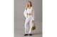 Calvin Klein Denim Γυναικείο Αμάνικο Crop Top Λευκό