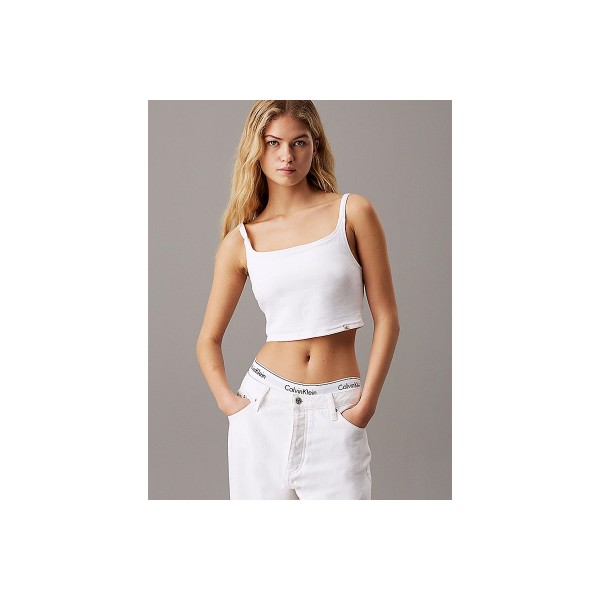 Calvin Klein Denim Τοπ Bralette Crop Top Αμάνικο Γυναικείο (J20J225195 1AA)