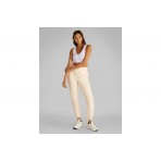 Calvin Klein Ribbed Cotton Γυναικείο Αμάνικο Bralette Crop Top Λευκό