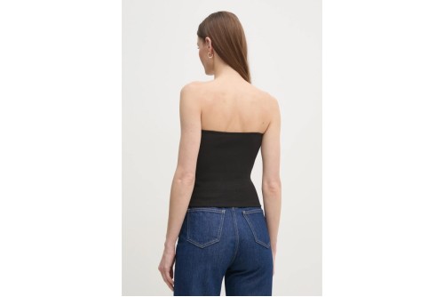 Calvin Klein Strapless Top Μπλούζα Αμάνικη Γυναικεία (J20J225310 BEH)