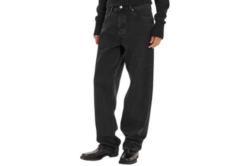 Calvin Klein High Rise Loose Παντελόνι Τζιν Γυναικείο (J20J225388 1BY)