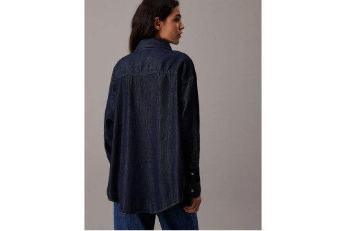 Calvin Klein Denim Πουκάμισο Μακρυμάνικο Γυναικείο (J20J225471 1AP)