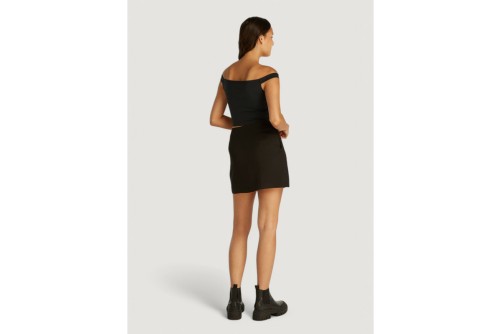Calvin Klein Crop Top Αμάνικο Γυναικείο (J20J225542 BEH)