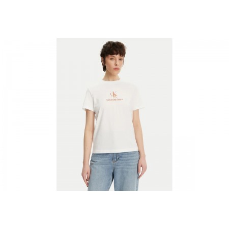 Calvin Klein Shadow Graphic T-Shirt Γυναικείο 