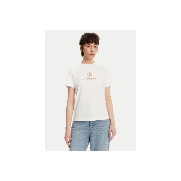 Calvin Klein Shadow Graphic T-Shirt Γυναικείο (J20J225545 YAA)