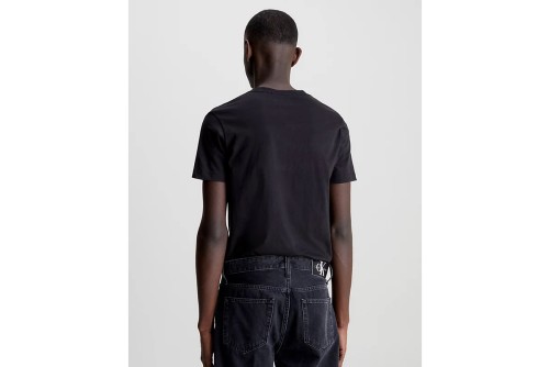 Calvin Klein Monogram Pocket Slim Fit T-Shirt Ανδρικό (J30J320936 BEH)