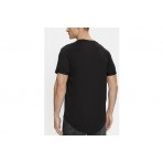 Calvin Klein Ανδρικό Κοντομάνικο T-Shirt Μαύρο (J30J323482 BEH)