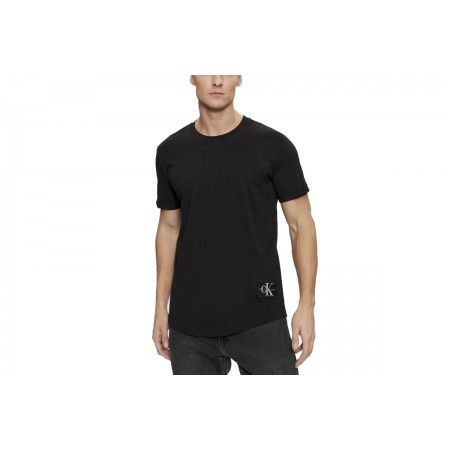 Calvin Klein Ανδρικό Κοντομάνικο T-Shirt Μαύρο (J30J323482 BEH)